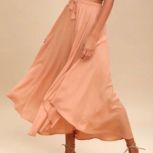 Samoa Blush Midi Skirt